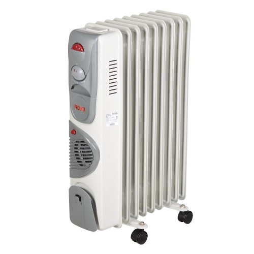 Масляный радиатор ОМ-9АВ (2,4 кВт) Ресанта, 67/3/22, с вентилятором купить за 4&nbsp;528 руб. в Новосибирске