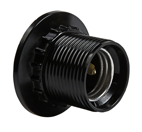 Патрон Е27 Н12РП-01 Е27 карболитовый с прижимным кольцом IN HOME купить за 79 руб. в Новосибирске