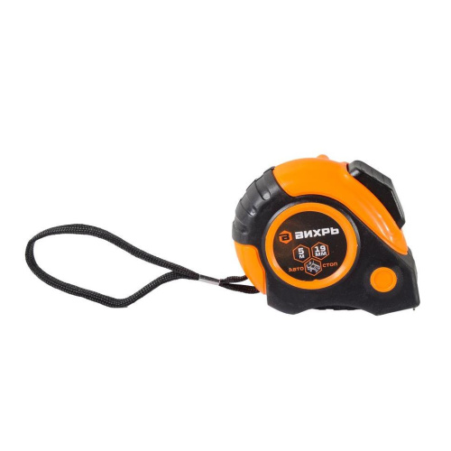 Рулетка 5мх19мм автостоп Вихрь, 73/11/1/5 купить за 320 руб. в Новосибирске