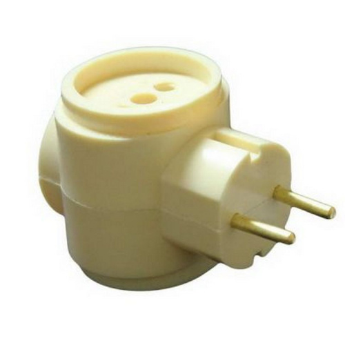 Тройник карболит белый ЕВРО  (Ливны)/140/ купить за 248 руб. в Новосибирске