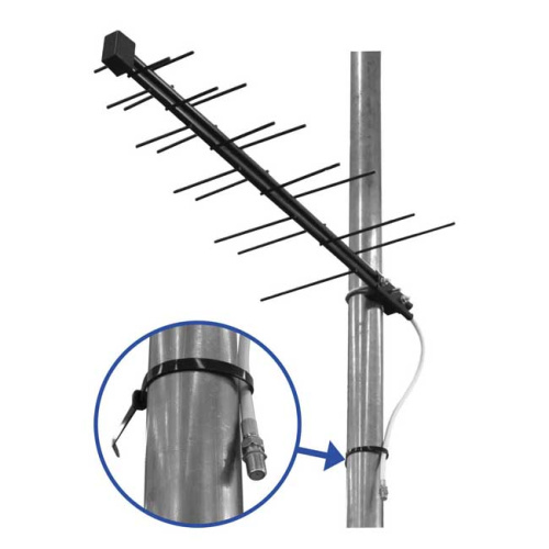Антенна наружная ДМВ Дельта Н 111-02 с F-коннект. 8,5dB купить за 888 руб. в Новосибирске