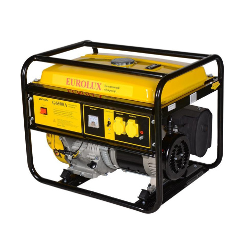 Электрогенератор Eurolux G6500A, 5500Вт, 64/1/42 купить за 37 290 руб. в Новосибирске