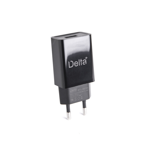 Зарядное устройство [ETL-52100], 5В 2.1А, Delta+, цв. коробка, черный, 30232 купить за 0 руб. в Новосибирске