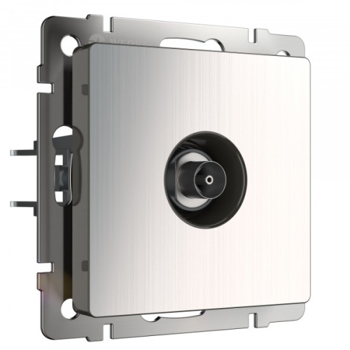 ТВ-розетка оконечная (глянцевый никель) / WL02-TV / W1183002, WERKEL купить за 710 руб. в Новосибирске