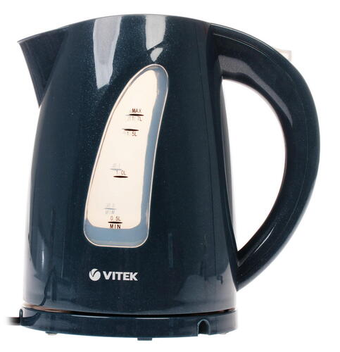 Электрочайник Vitek VT-1164 черный [пластик, 1.7 л, 2200 Вт, фильтр, скрытый нагревательный элемент] купить за 0 руб. в Новосибирске