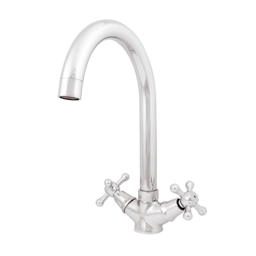 Смеситель для кухни Mix&Fix SOFFRON 7405-02 двуручный, Чехия, тов-114494 купить за 3 613 руб. в Новосибирске