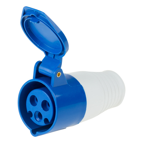 Розетка 213 переносная 2Р+РЕ  16А  220В  IP44 SQ0603-0010 купить за 342 руб. в Новосибирске