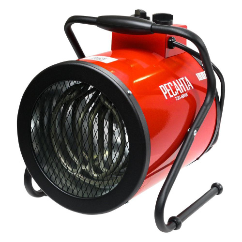 Тепловая электрическая пушка ТЭП-5000К Ресанта, 67/1/5 купить за 7 490 руб. в Новосибирске