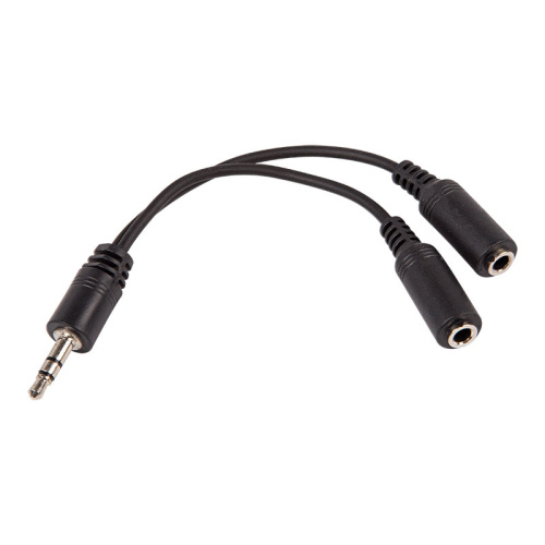 Аудио разветвитель AUX штекер 3,5 мм на 2 гнезда купить за 0 руб. в Новосибирске
