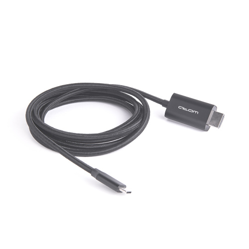 Шнур USB Type-C 3.1 - HDMI, 1,8 м (шт/шт), 4К, 30Гц, черный, Атом, 31003 купить за 0 руб. в Новосибирске