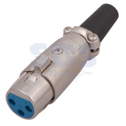 РАЗЪЕМ  CANON  гнездо  XLR  на шнур  REXANT купить за 0 руб. в Новосибирске