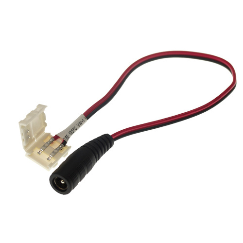 Коннектор питания с джеком для одноцветных светодиодных лент шириной 10 мм LAMPER купить за 132 руб. в Новосибирске