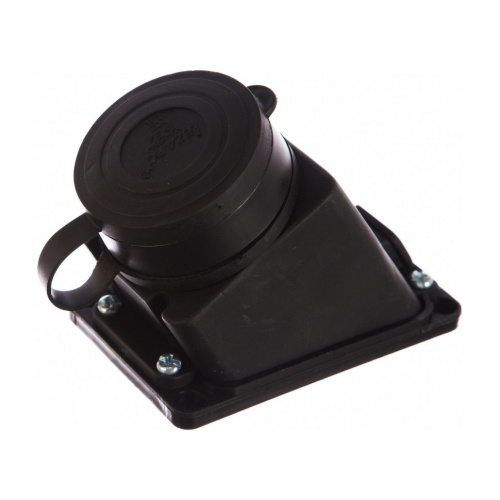 106-0400-0104/104 Розетка наружной уст,накладная с заглушкой 2Р+РЕ 1-16А(220-240)каучук купить за 238 руб. в Новосибирске