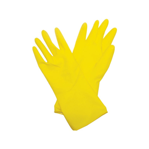 Перчатки латексные Biber 96273 с х/б напылением, размер L, тов-097409 купить за 87 руб. в Новосибирске