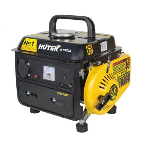 Генератор бензиновый Huter HT950A, 64/1/1, двухтактный купить за 14&nbsp;100 руб. в Новосибирске