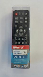 Пульт DVB-T2+2 ver. 2018/2019 для ресиверов универсальный Huayu купить за 0 руб. в Новосибирске
