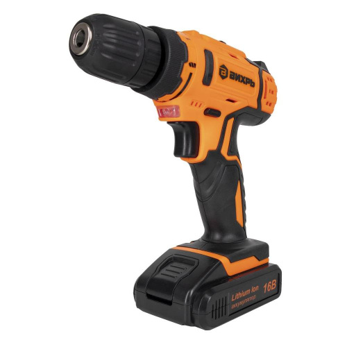 Дрель-шуруповерт аккумуляторная ДА-16Л-2К (2,0 А/ч) Вихрь, шт, 72/14/32 купить за 4&nbsp;100 руб. в Новосибирске