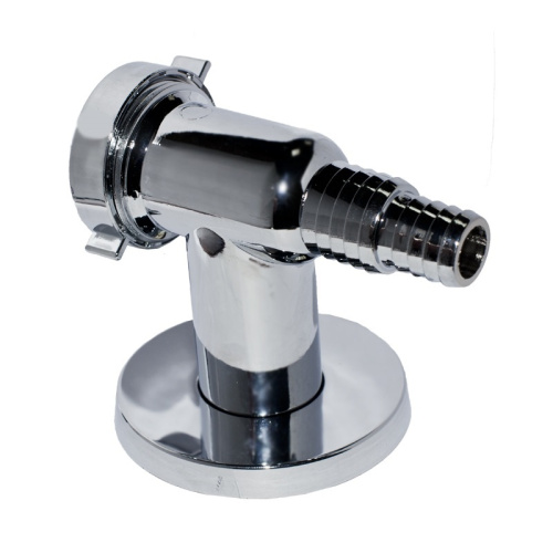 Клапан обратный для стиральной машины настенный (хром), тов-034575 купить за 523 руб. в Новосибирске