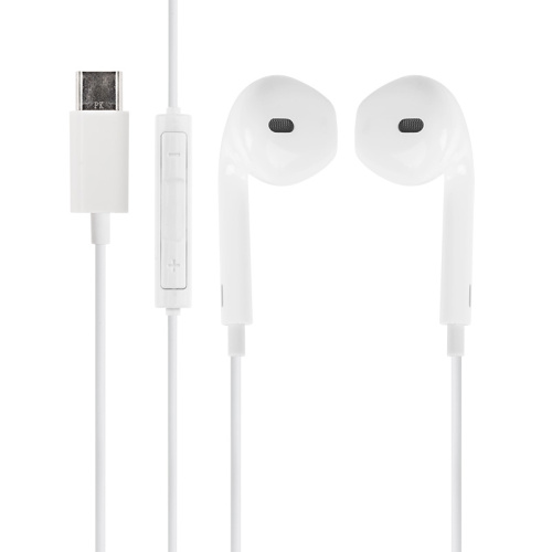 Наушники с микрофоном и с  разъемом USB 3.1 Type-C (male) белые купить за 0 руб. в Новосибирске