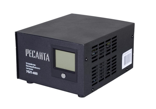 Устройство бесперебойного питания УБП-400 ИБП РЕСАНТА, 300Вт, + стаб 140-260В, 12 Вольт, 61/49/3 купить за 11&nbsp;290 руб. в Новосибирске