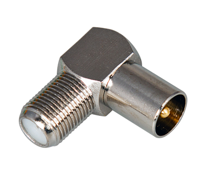 ПЕРЕХОД  гнездо F - штекер TV  угловой  PROCONNECT купить за 36 руб. в Новосибирске