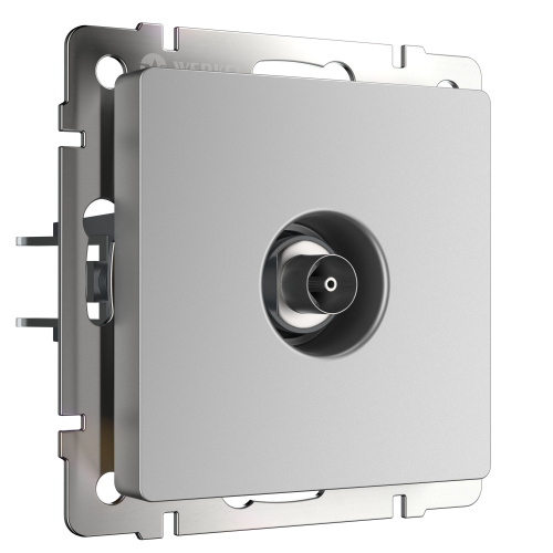 ТВ-розетка оконечная (серебряный) / WL06-TV / W1183006, WERKEL купить за 672 руб. в Новосибирске