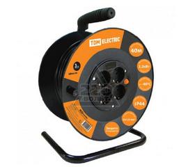 TDM Удлинитель силовой УК10-004 (4 места/50м ПВС 2х1,0) 2200Вт SQ1301-0523 купить за 0 руб. в Новосибирске