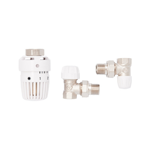 Комплект термостатический для радиатора 1/2" угловой (в блистере), тов-120819 купить за 0 руб. в Новосибирске