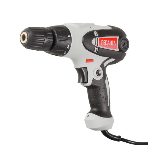 Сетевой шуруповерт "РЕСАНТА" СШ-550-2, 550Вт, 2 скорости, 75/16/1 купить за 3 190 руб. в Новосибирске