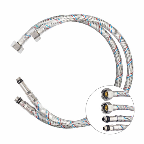 Подводка гибкая для смесителя Klip 1305, 1/2" x М10, 600 мм (2 шт.), тов-213283 купить за 370 руб. в Новосибирске