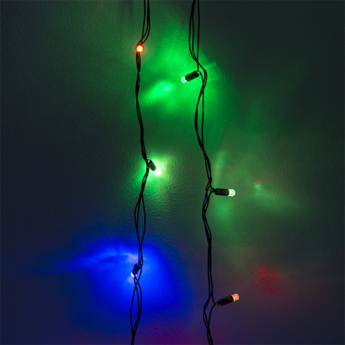 Гирлянда светодиодная "Рисовая" SE-RICE-540M, 5M, 40 LED, мультицвет, черный шнур (1319) купить за 0 руб. в Новосибирске