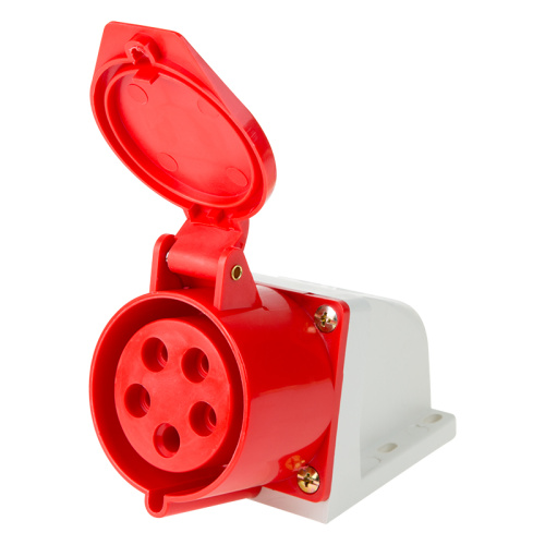 Розетка 125 стационарная 3Р+РЕ+N  32А  380В  IP44 SQ0602-0006 купить за 251 руб. в Новосибирске