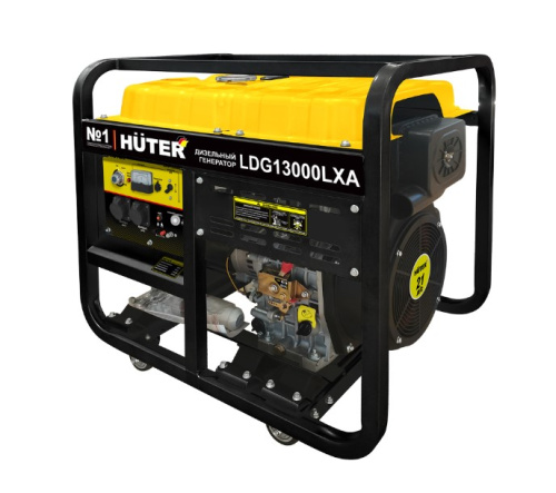 Электрогенератор дизельный LDG 13000LXА Huter, 64/2/10 купить за 165&nbsp;322 руб. в Новосибирске