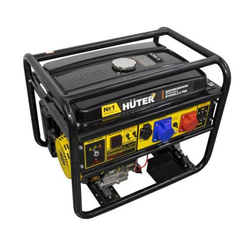 Электрогенератор (трехфазный) Huter DY9500LX-3 PRO электростартер (380В/220В), 8500Вт, 64/1/77 купить за 85&nbsp;489 руб. в Новосибирске