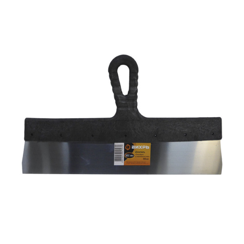 Шпатель нерж.cталь пластиковая рукоятка 350мм Вихрь 73/3/2/23 купить за 205 руб. в Новосибирске