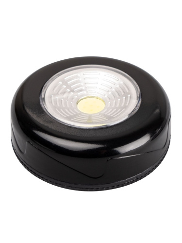 Светильник ФАZA TF3-L1W-bk, черный, светильник пушлайт с COB светодиодом, 60 Лм, 3*AAA купить за 124 руб. в Новосибирске