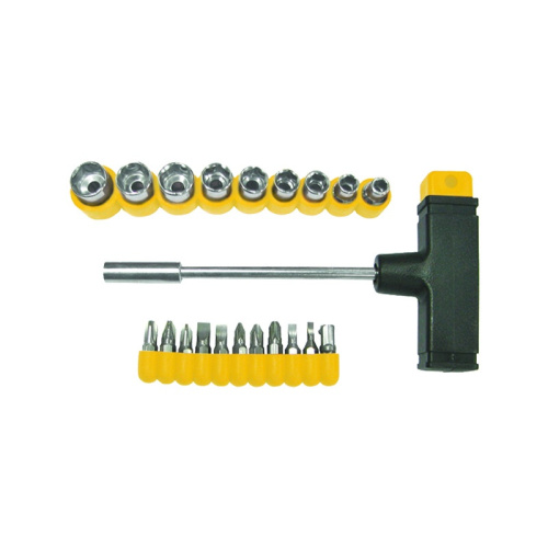 Отвертка Biber 85553 с Т-образной ручкой (20 предметов), тов-079423 купить за 492 руб. в Новосибирске