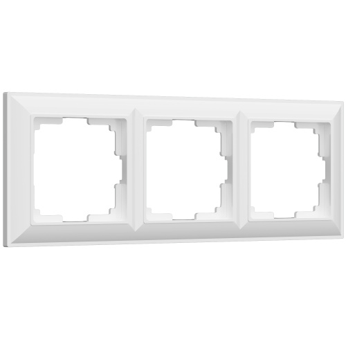Рамка Fiore на 3 поста (белый) / WL14-Frame-03 / W0032201, WERKEL купить за 341 руб. в Новосибирске