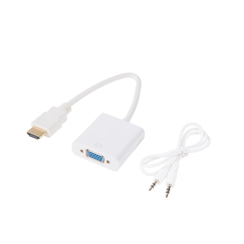 Переходник штекер HDMI - гнездо VGA, провод + шнур стерео 3,5 мм  REXANT купить за 0 руб. в Новосибирске