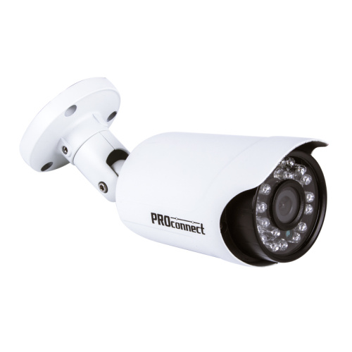 Уличная цилиндрическая AHD 1Мп (720p) видеокамера, ИК подсветкой, 0,1люкс, 3,6ммProConnect купить за 0 руб. в Новосибирске