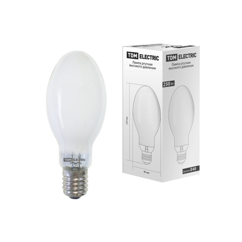 Лампа ДРЛ 250 Вт Е40 TDM, 167125 купить за 0 руб. в Новосибирске