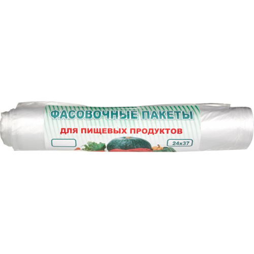 Пакет фасовочный ПНД 24х37см, 8мкм 100шт./уп.д/быт. целей, прозрачн. Эконом, 970671 купить за 169 руб. в Новосибирске