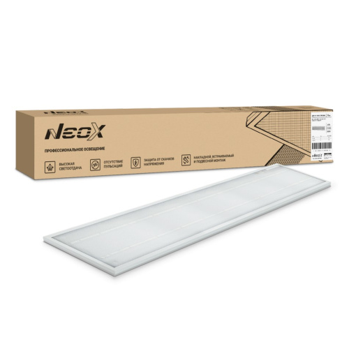 Панель светодиодная универсальная ДВО-01 4565-ПРИЗМА 45Вт 6500К 180х1195х19мм NEOX купить за 1&nbsp;196 руб. в Новосибирске