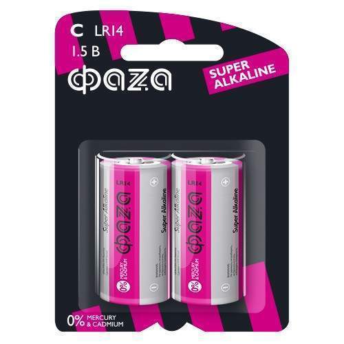Батарейка LR14 ФАZA Super Alkaline BL-2 купить за 127 руб. в Новосибирске