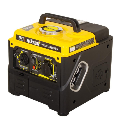 Инверторный генератор Huter DN1500i, 12,6 кг, чистый синус 64/10/4 купить за 22 890 руб. в Новосибирске