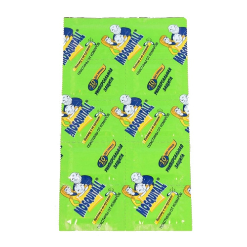 Пластины от комаров Mosquitall "Универсальная защита" (10 шт), тов-162412 купить за 0 руб. в Новосибирске