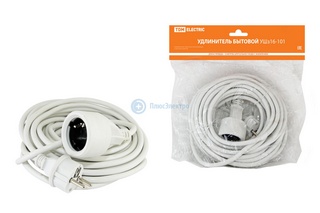 TDM Удлинитель силовой шнур  УШз16-101 (штепс, гнездо с/з, 30м ПВС 3*1,5) SQ1302-0103 купить за 0 руб. в Новосибирске