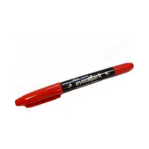 Маркер перманентный, двусторонний кругл. 0.4/2.0мм BEIFA, красный, арт. PY1082D, ГЛА139 купить за 0 руб. в Новосибирске