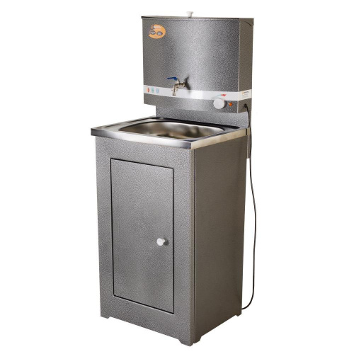 Умывальник дачный ЛЮКС, с подогревом, нержавеющая мойка, цвет серебро, шт, 74/4/3 купить за 7&nbsp;433 руб. в Новосибирске