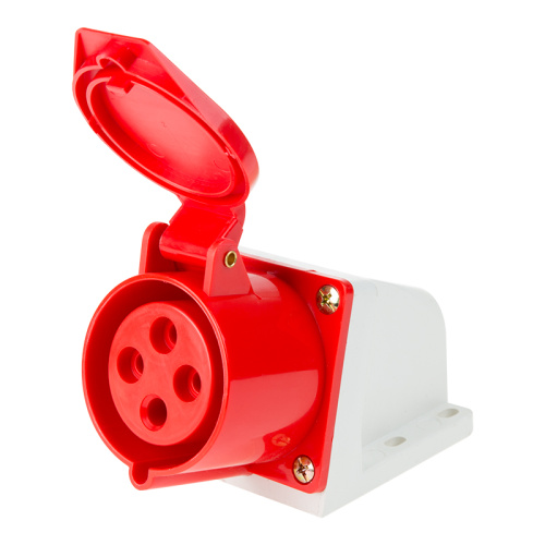 Розетка 124 стационарная 3Р+РЕ  32А  380В  IP44 SQ0602-0005 купить за 615 руб. в Новосибирске